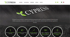 Desktop Screenshot of cypressassociates.com.br