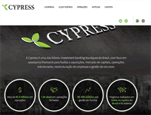 Tablet Screenshot of cypressassociates.com.br